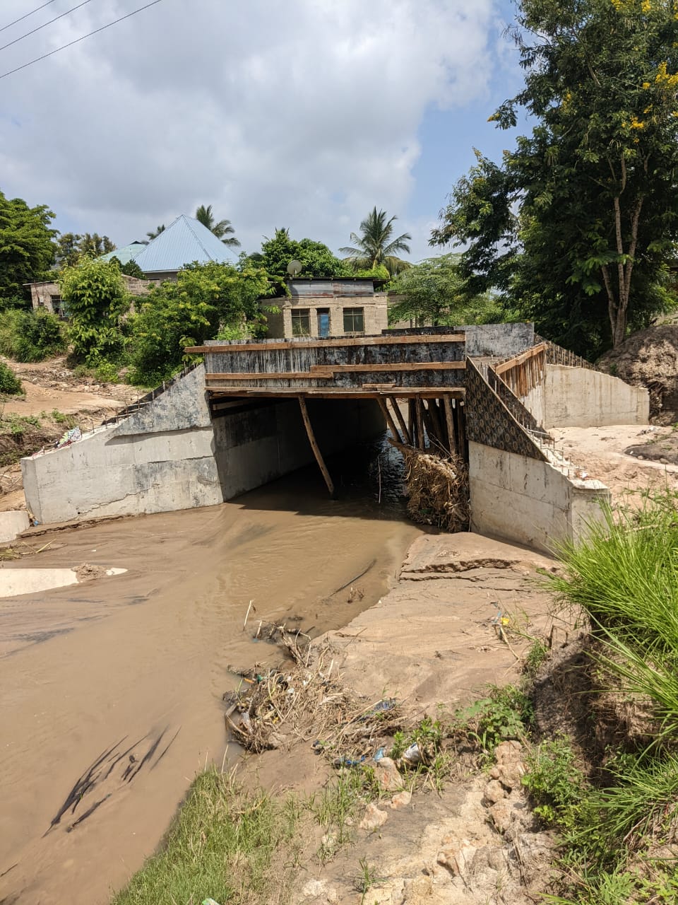 before and after bridge construction